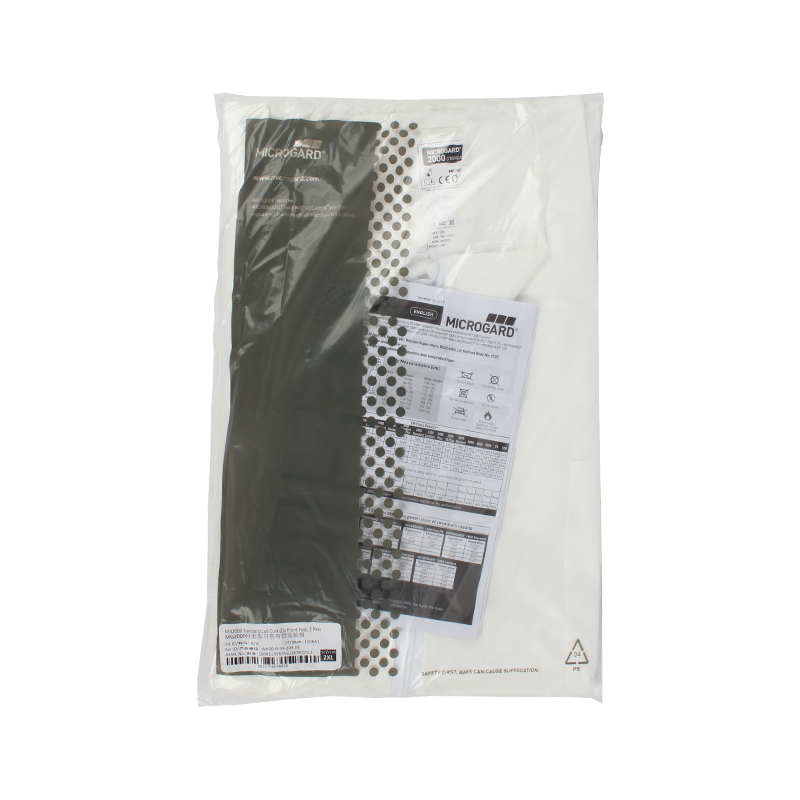 微護(hù)佳MG2000 209白色實驗服WH20-B-99-209-00-06圖片4