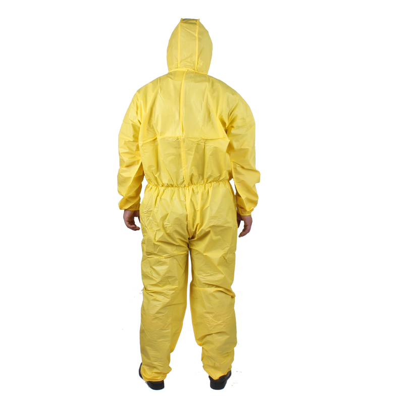 微護佳MG2300黃色標準型有帽連體防護服YY23-B-99-111-04圖片3 微護佳MG2300黃色標準型有帽連體防護服YY23-B-99-111-04圖片3