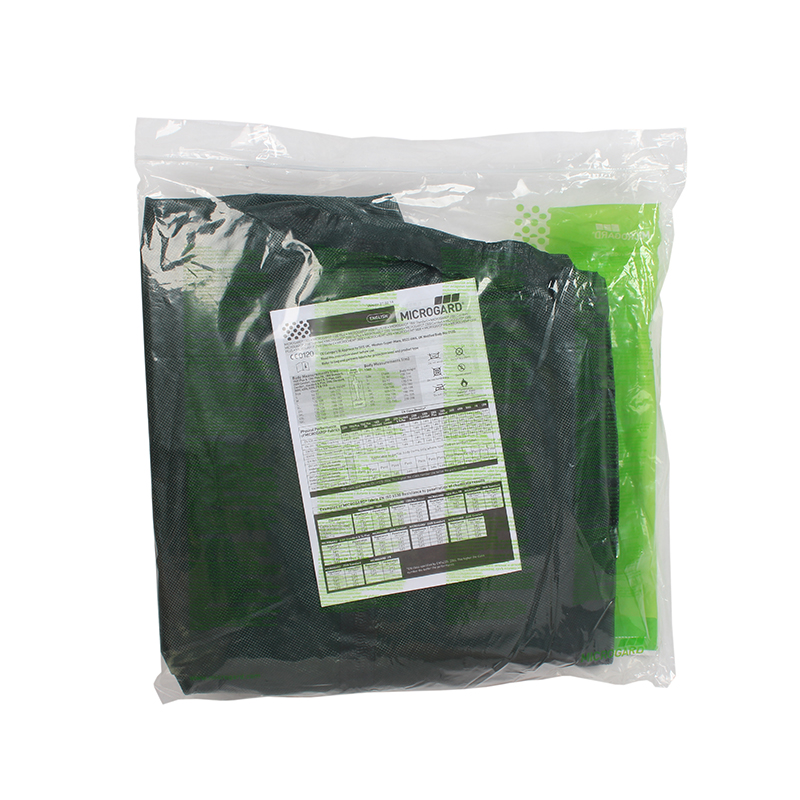 微護(hù)佳MC4000 GR40-T-99-111-03綠色雙袖連體防護(hù)服圖片3