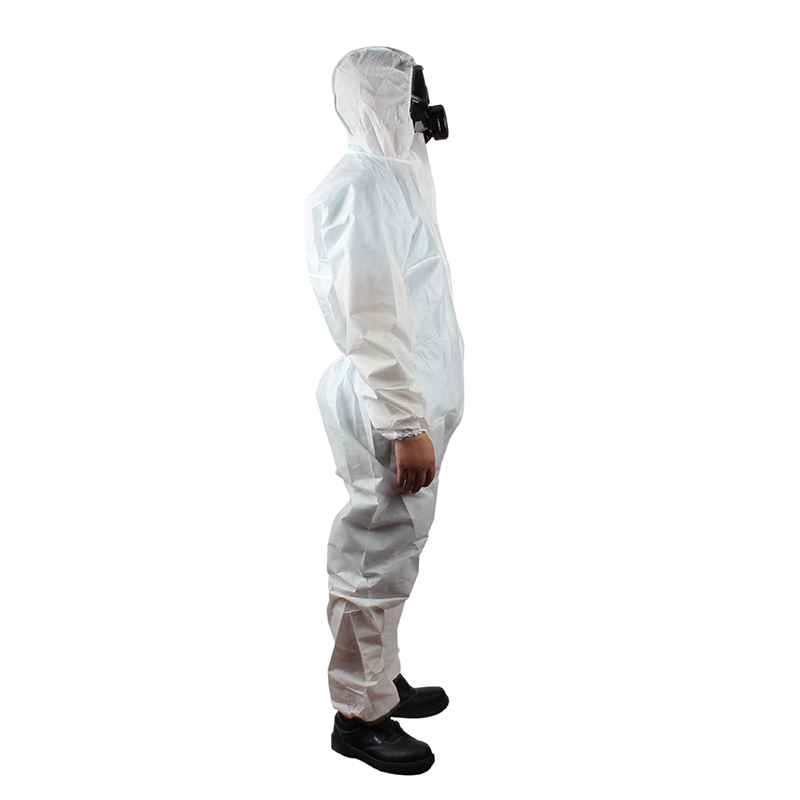 微護(hù)佳MG1500 WH15-B-99-157-02白色增強(qiáng)型有帽連體防護(hù)服圖片4
