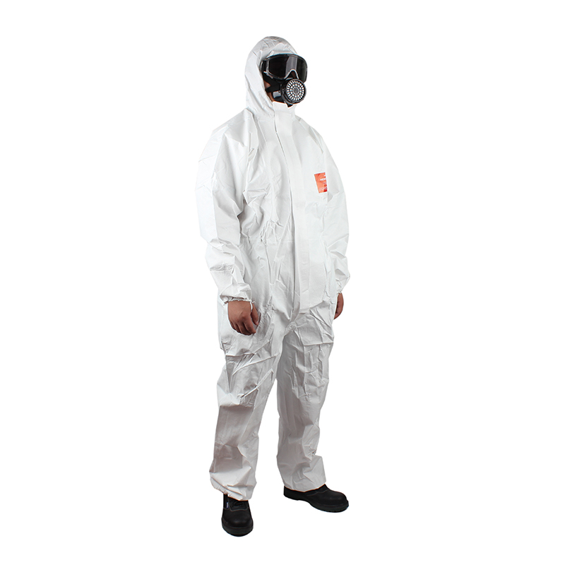 微護佳MG2500 WH25-W-99-111-02白色標準型有帽連體防護服圖片1