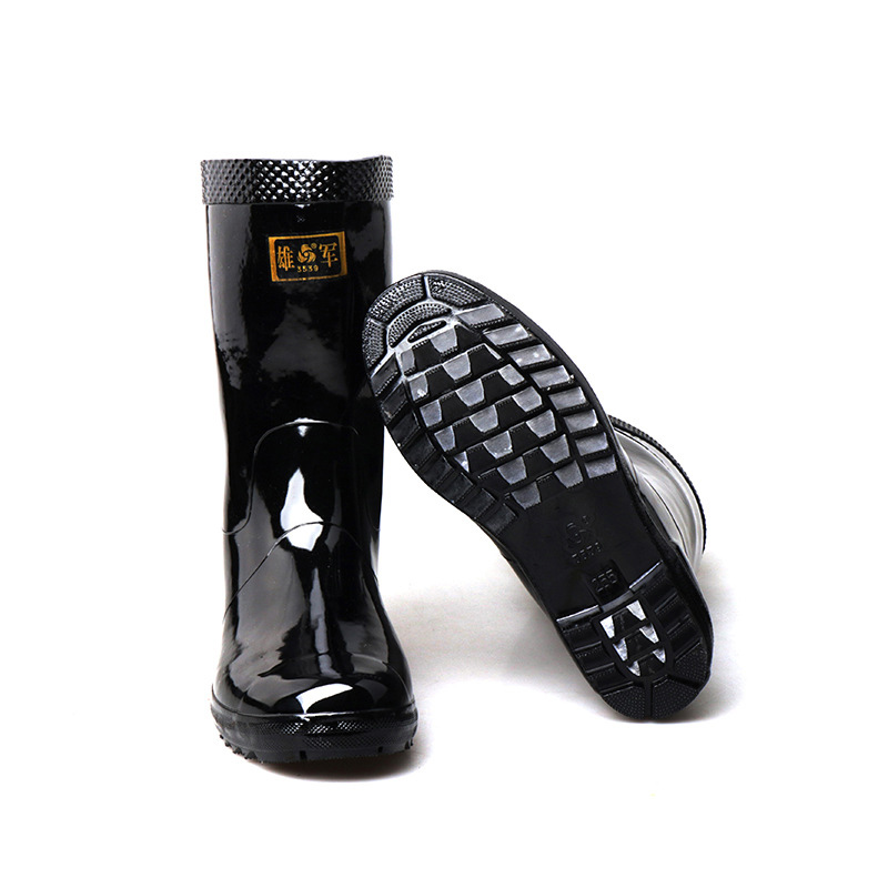 3539中筒橡膠雨靴圖片4