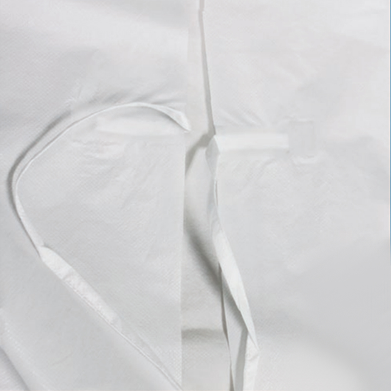 英科IG4531025C白色醫用隔離衣圖片2