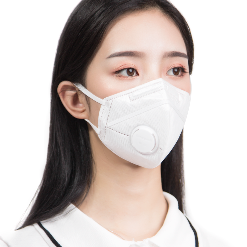 松研T90帶閥活性炭KN95防塵口罩圖片1