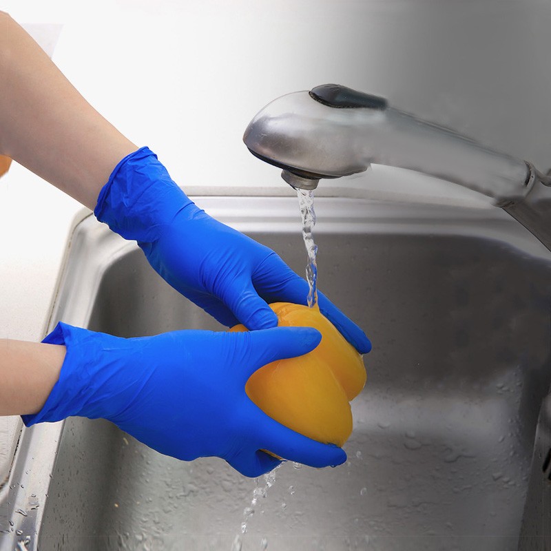 愛馬斯APFNCHD42100藍色一次性丁腈手套小號圖片2