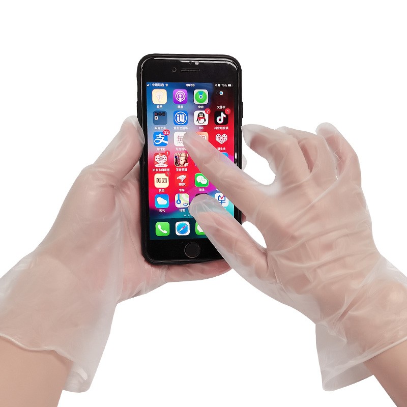 愛(ài)馬斯GPX3C40100透明一次性pvc手套圖片1