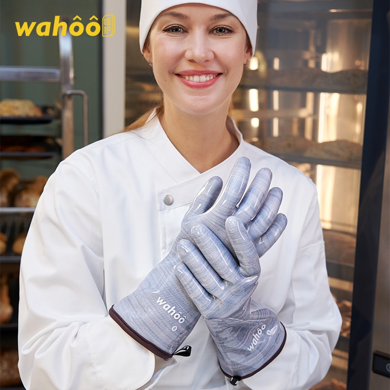 LANON蘭浪WS78液態硅膠耐高溫手套圖片2