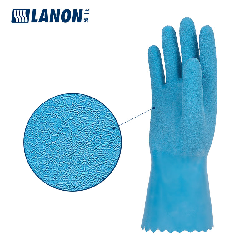 LANON蘭浪SR230加厚橡膠耐高溫手套圖片2