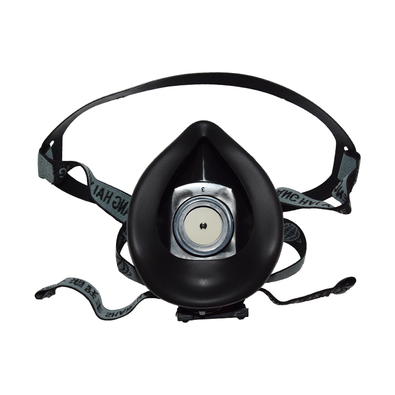 地球2001A硅膠半面罩防毒面具圖片1