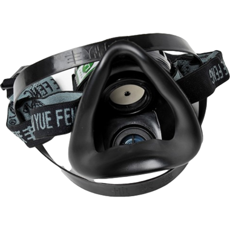 地球2001A硅膠半面罩防毒面具圖片4