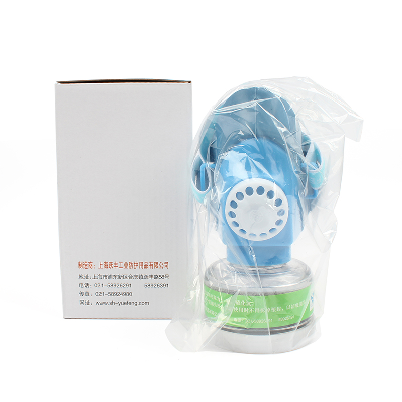 地球2596-4橡膠半面罩防毒面罩圖片2