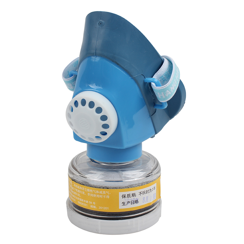 地球2596-7橡膠半面罩防毒面具圖片2