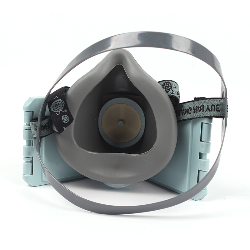 地球3200 PVC半面罩防毒面具圖片3