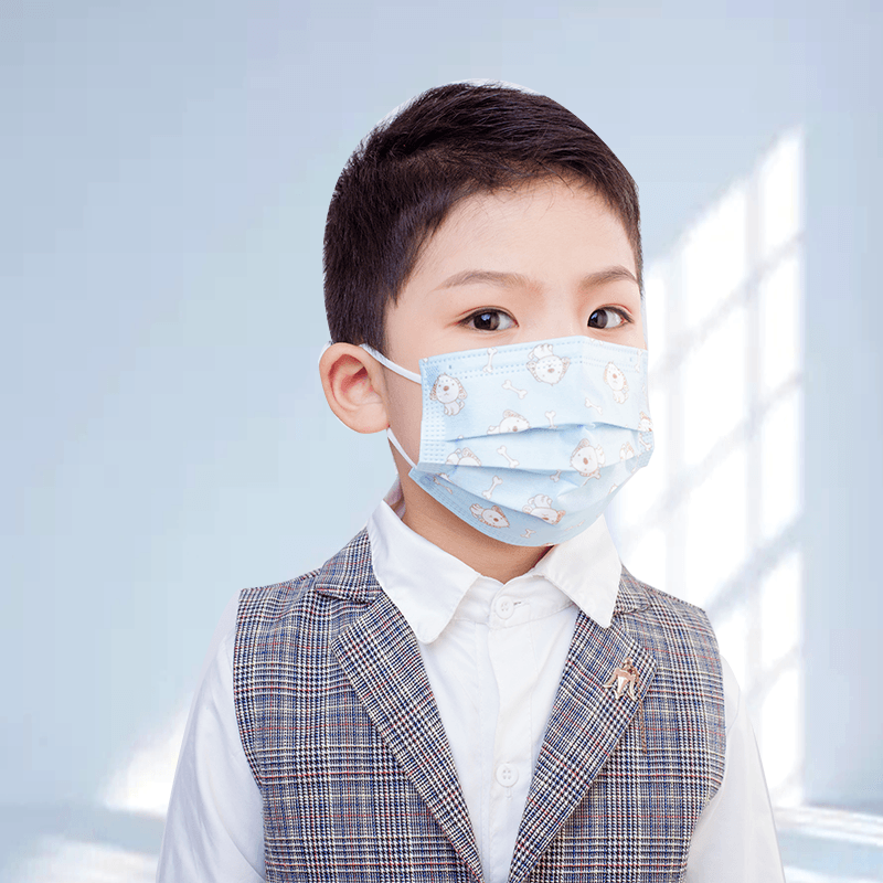 恩惠醫療平面一次性醫用兒童口罩圖片2 恩惠醫療平面一次性醫用兒童口罩圖片2