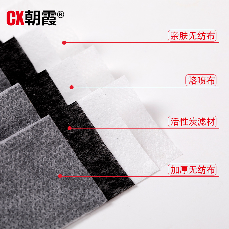 朝霞平面一次性口罩圖片4