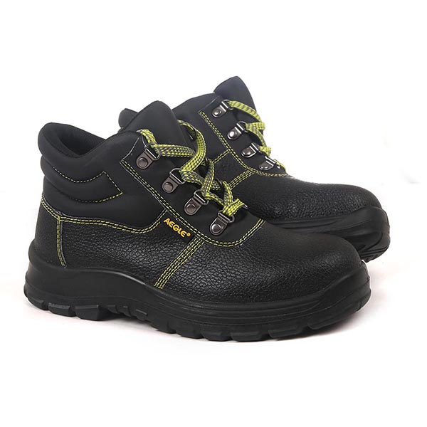 羿科60718135中幫鋼頭鋼板防靜電安全鞋圖片1