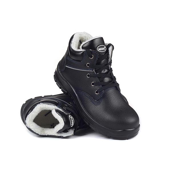 羿科60725118黑色中幫PC頭凱夫拉底絕緣保暖安全鞋圖片3