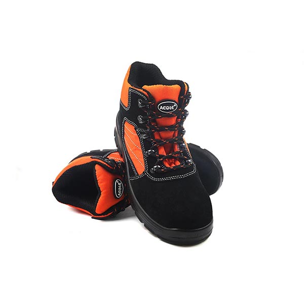 羿科60725660中幫牛皮時尚安全鞋圖片3