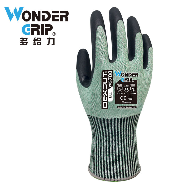多給力WG-788可觸屏五級防割手套圖片1