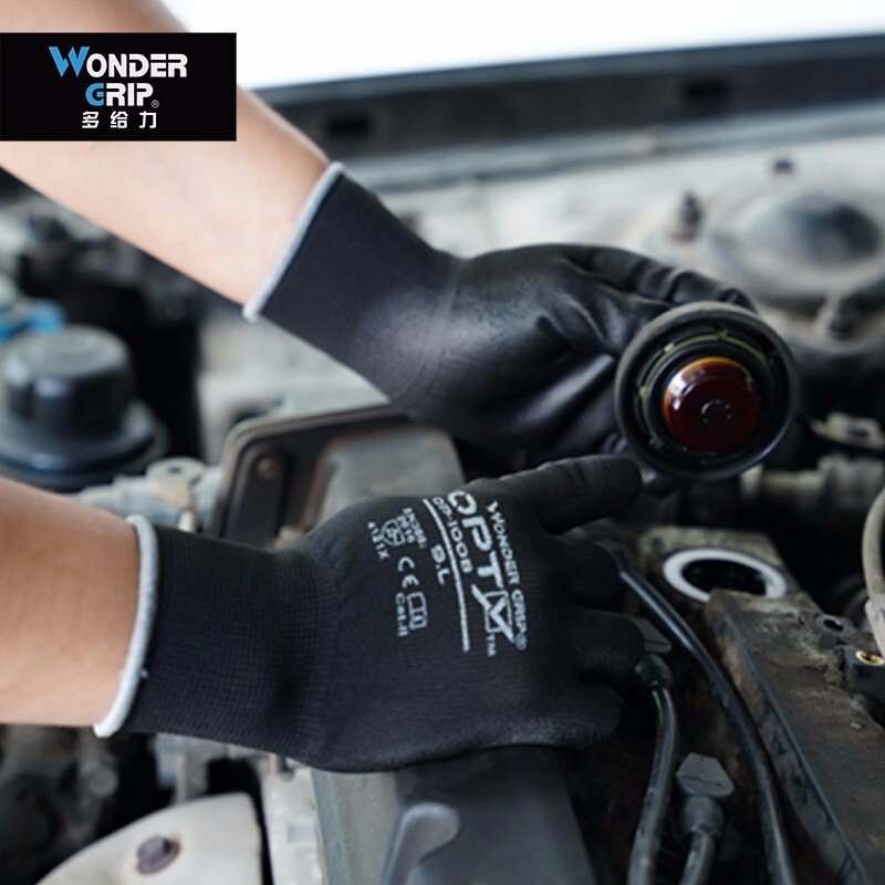 多給力OP-100B PU涂掌防滑勞保手套圖片2 多給力OP-100B PU涂掌防滑勞保手套圖片2