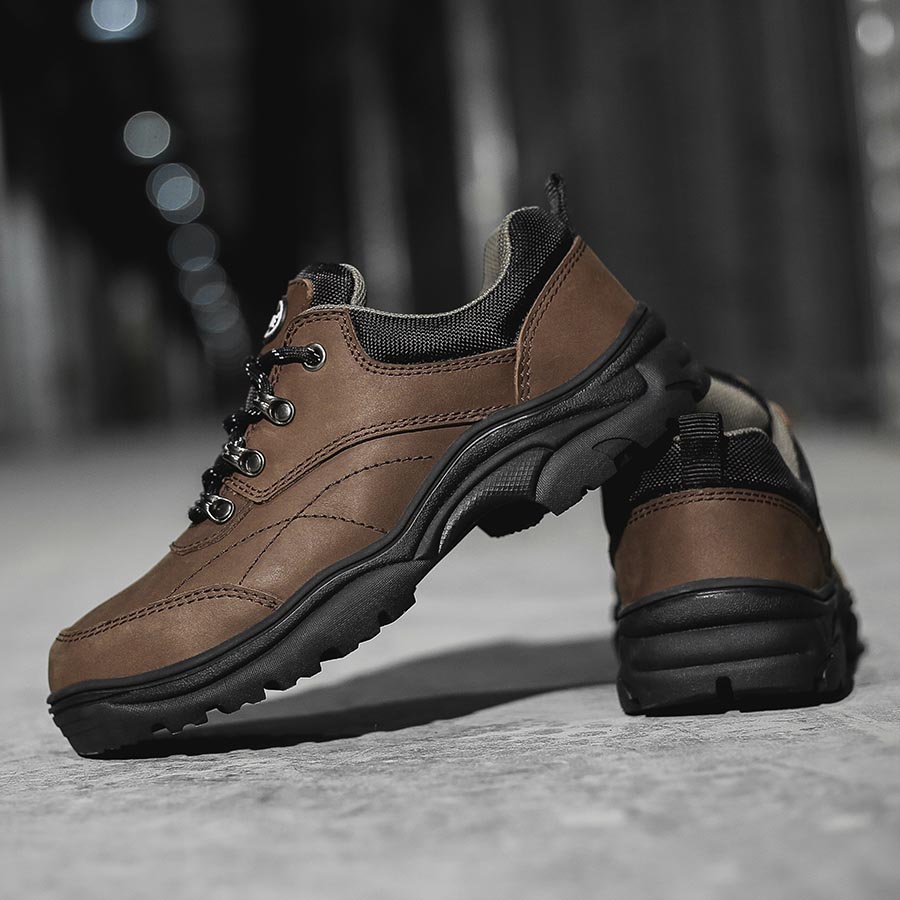 羿科60725870戶外登山低幫防水安全鞋圖片2