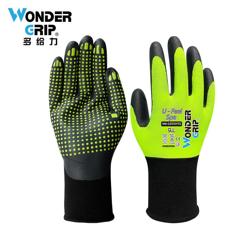多給力WG-1855HOS可觸屏防滑耐磨勞保手套圖片1