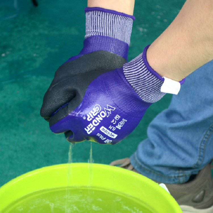 多給力WG-518W防油防化耐磨勞保手套圖片1