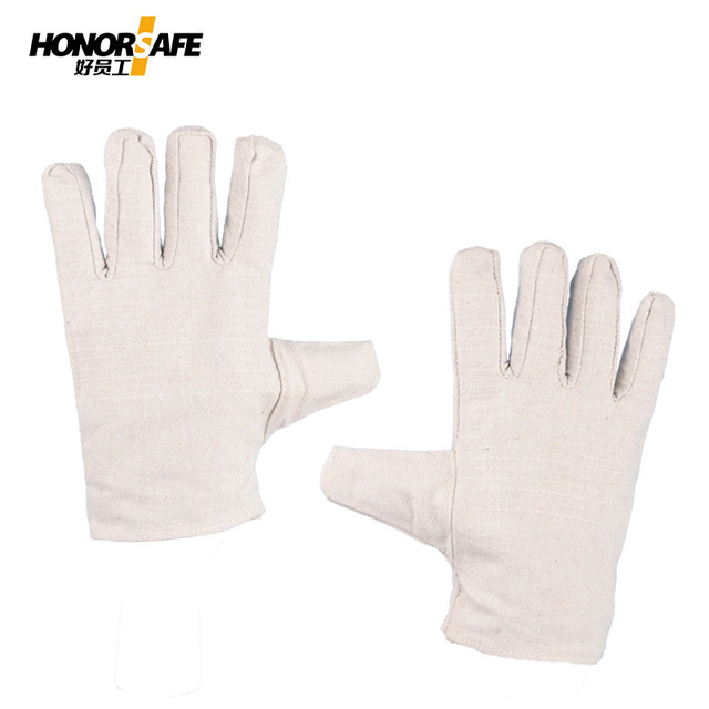 好員工DH901電焊防護(hù)帆布手套圖片3