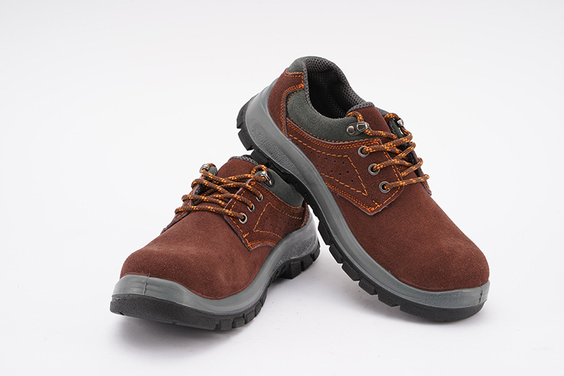 巴盾267-01牛皮防砸防刺穿安全鞋圖片1