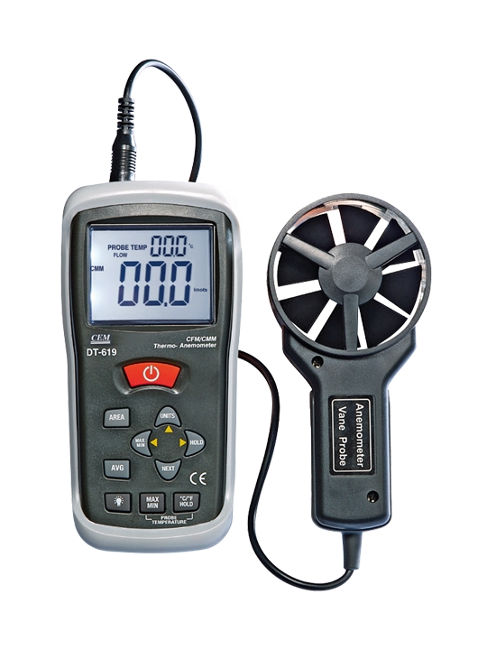 華盛昌DT-619多功能便攜手持式風速儀圖片2