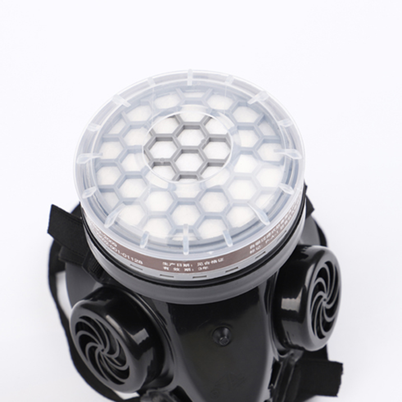 勞衛(wèi)101C-3單濾盒半面罩防毒面具圖片2