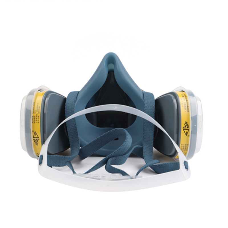 勞衛(wèi)101F-7雙濾盒半面罩防毒面具圖片2