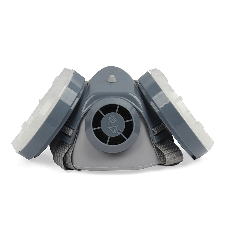 勞衛(wèi)301-6雙濾盒半面罩防塵面具圖片2