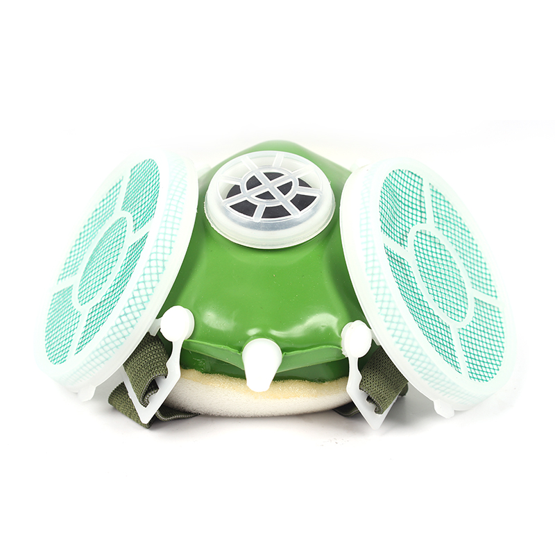 勞衛(wèi)301-1雙濾盒半面罩防塵面具圖片1