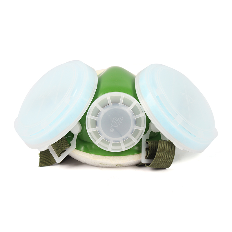 勞衛(wèi)301-4雙濾盒半面罩防塵面具圖片3