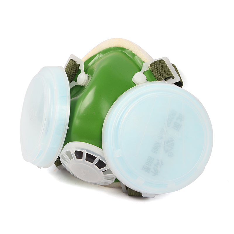 勞衛(wèi)301-4雙濾盒半面罩防塵面具圖片2