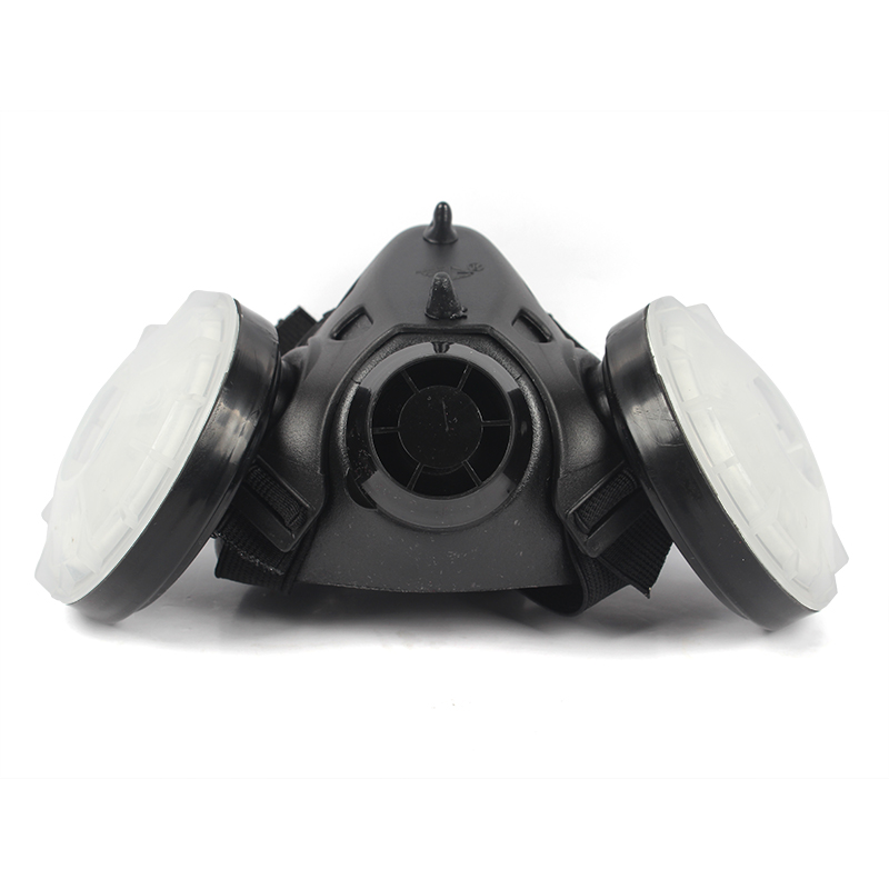 勞衛301-12雙濾盒半面罩防塵面具圖片2