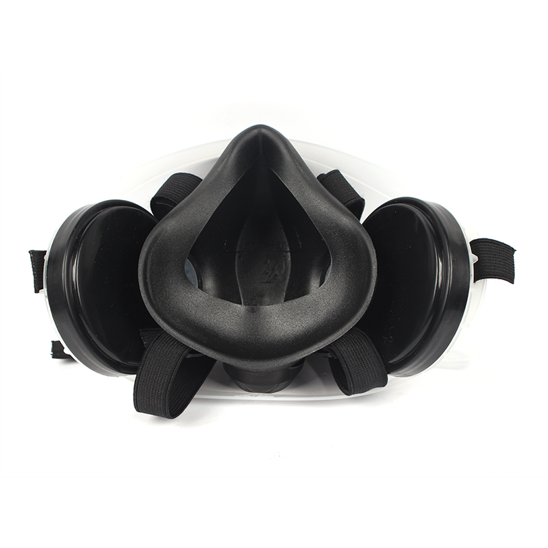 勞衛301-12雙濾盒半面罩防塵面具圖片4