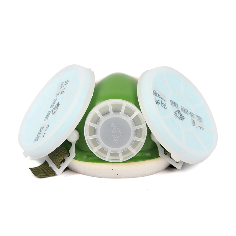 勞衛(wèi)301-3雙濾盒半面罩防塵面具圖片2