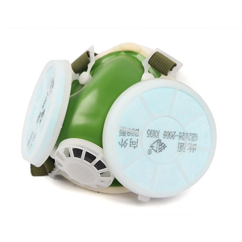 勞衛(wèi)301-3雙濾盒半面罩防塵面具圖片3