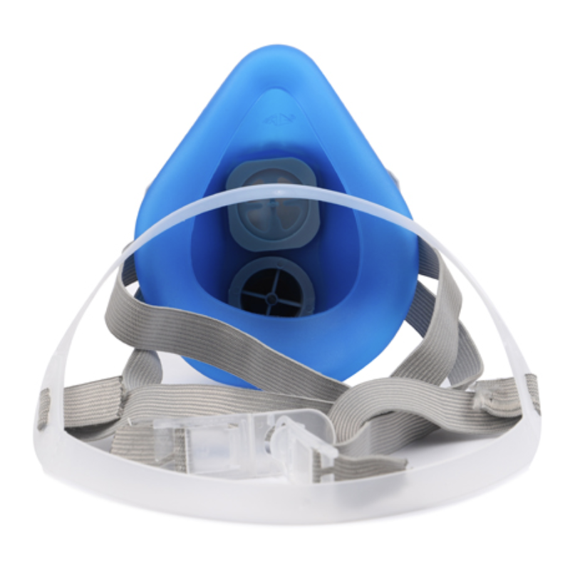 勞衛301-19單濾盒半面罩防塵面具圖片1