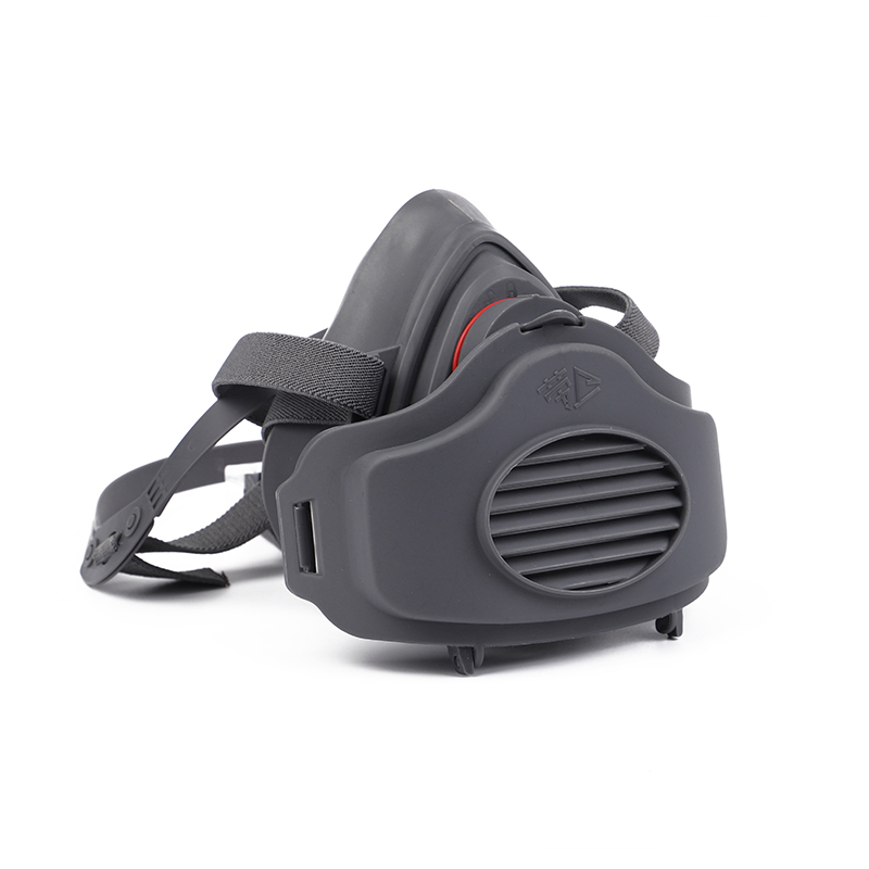 勞衛7200單濾盒半面罩防塵面具圖片1