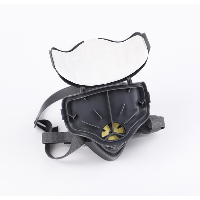 勞衛7200單濾盒半面罩防塵面具圖片3