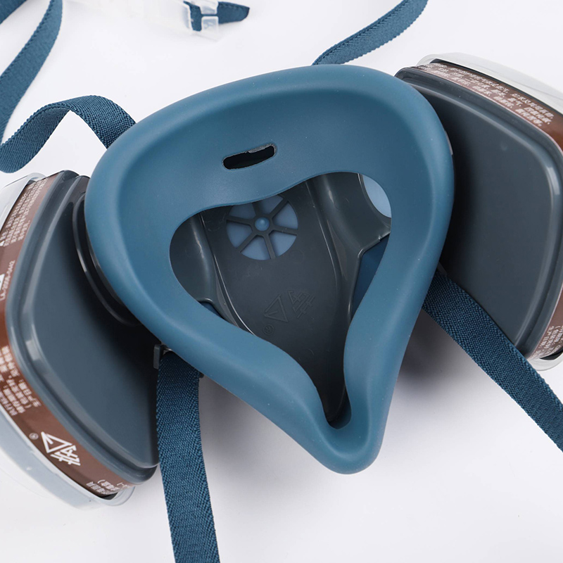 勞衛(wèi)101F-3雙濾盒半面罩防毒面具圖片3