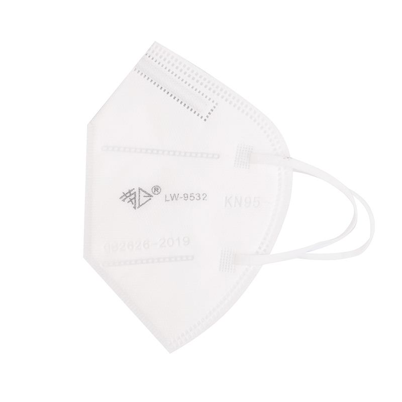 勞衛9532帶閥折疊式防塵口罩圖片1