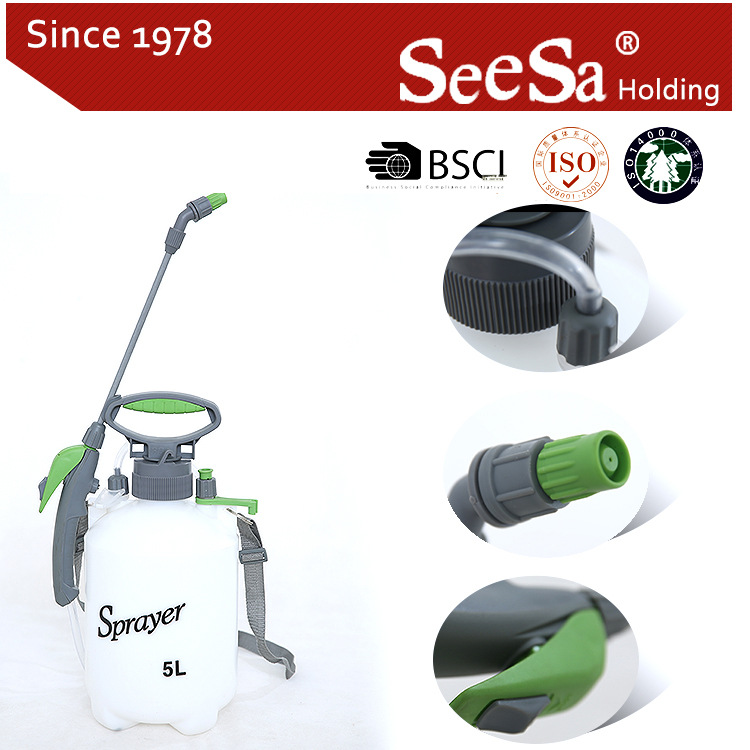 市下SX-CS896 5L手動肩負壓縮式噴霧器圖片1