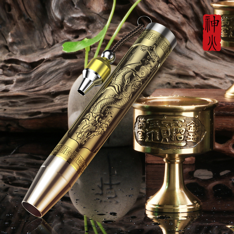 神火S20-X玉石防水USB手電筒圖片1