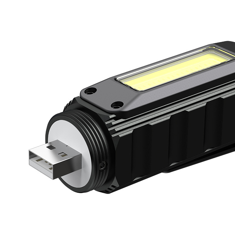 神火G19手持旋轉90°磁鐵工手電筒圖片2