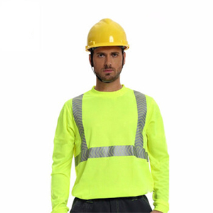 安大叔E804熒長袖圓領T恤圖片2