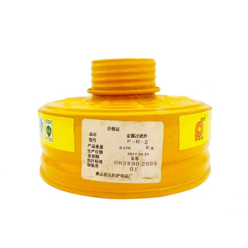 普達P-E-2 7號扁濾毒罐圖片1